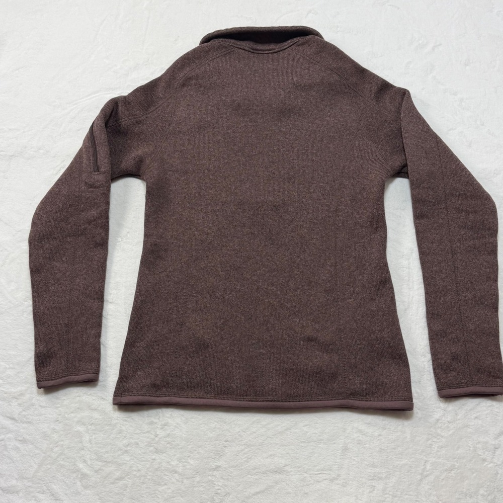 Patagonia Better Sweater 1/4 Zip Fleece Pullover Rosehip Red Small - Picture 5 of 7